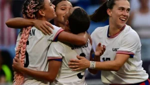 USA strive for gold against Marta’s Brazil in women’s football final.