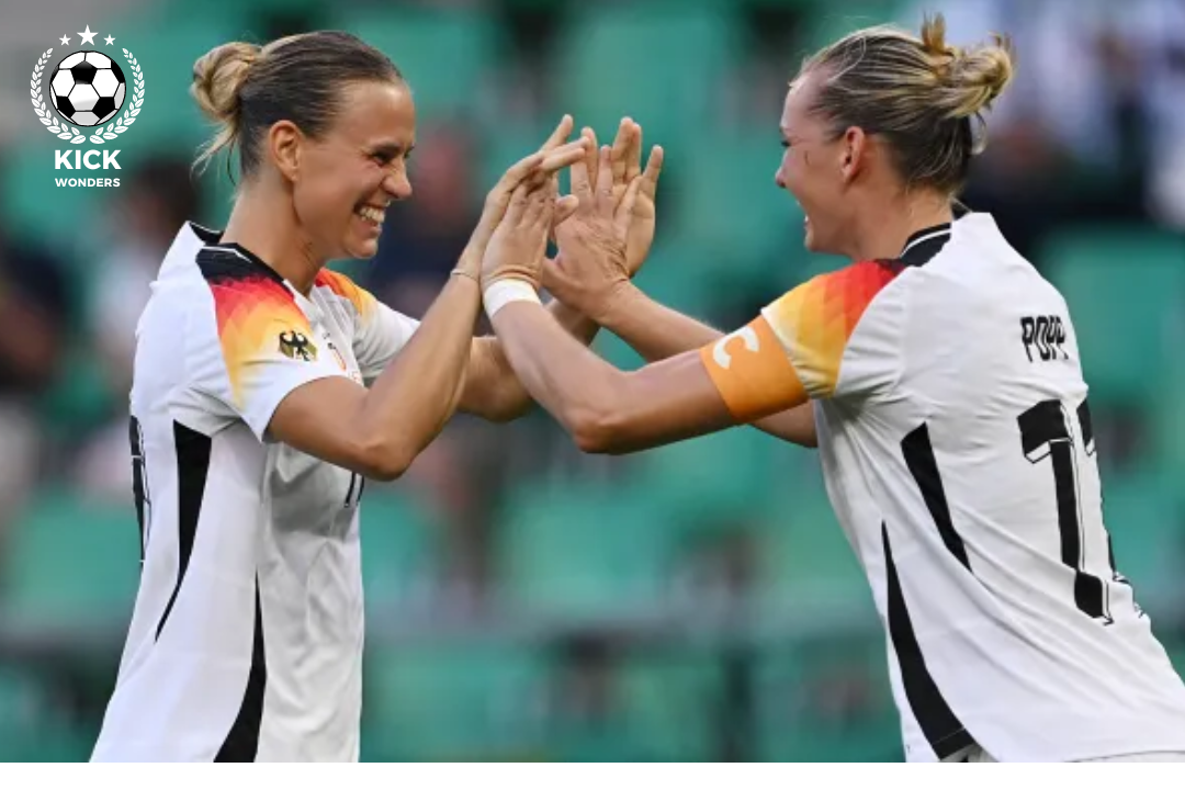 Untitled-design-17-edited Germany defeated the reigning champions, Spain, to claim bronze in the women's football event at the Paris 2024 Olympics.