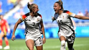 Germany defeated the reigning champions, Spain, to claim bronze in the women's football event at the Paris 2024 Olympics.