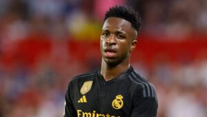 Real Madrid player Vinicius Jr. considering Saudi Arabia proposal.